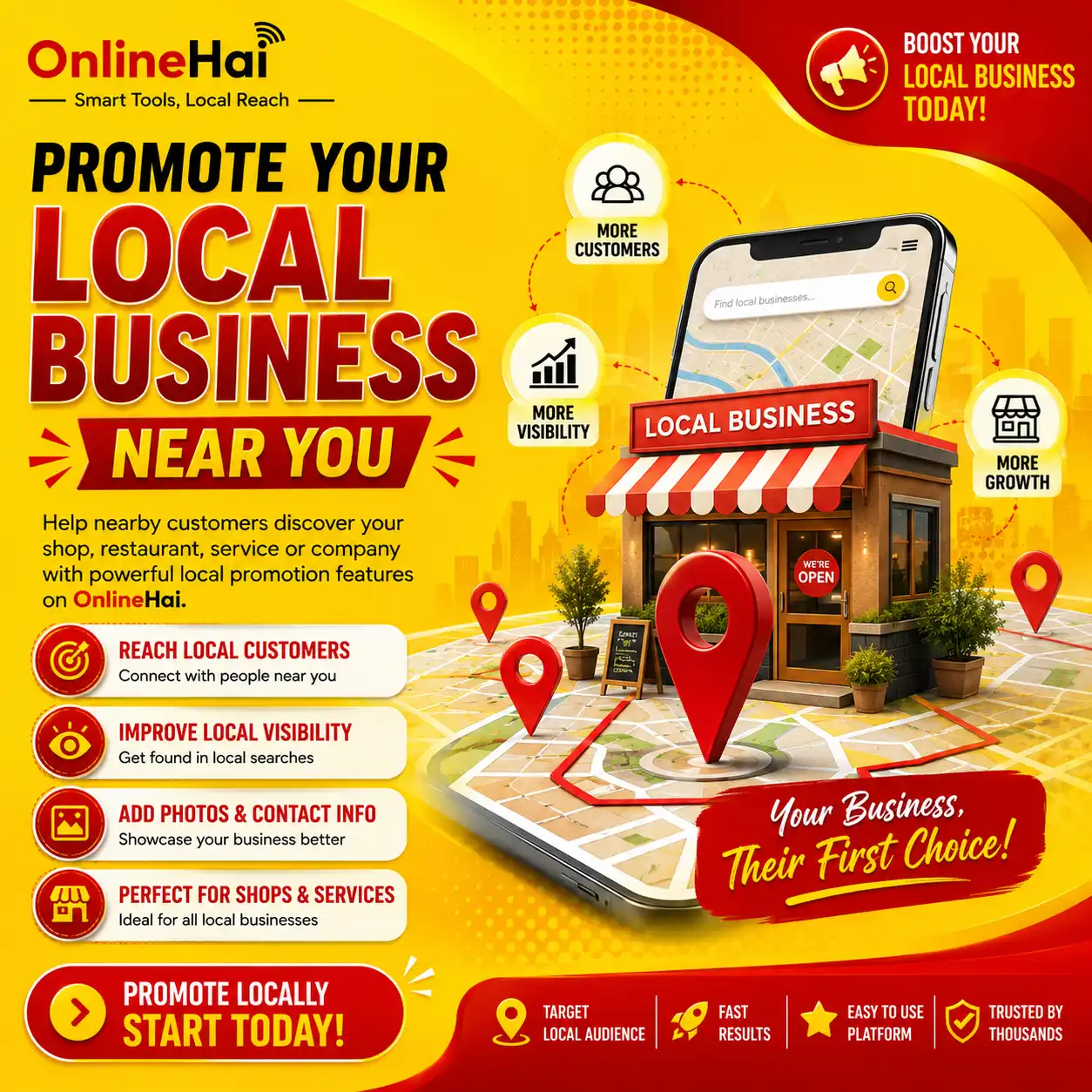 OnlineHai - Promote your business online